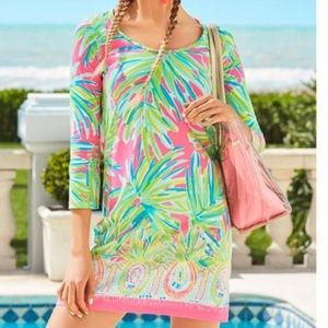 Lilly Pulitzer Beacon Dress Royal Lime